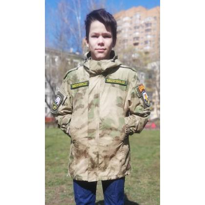 Куртка ветровка Памир, расцветка Мох, купить оптом кадетскую форму